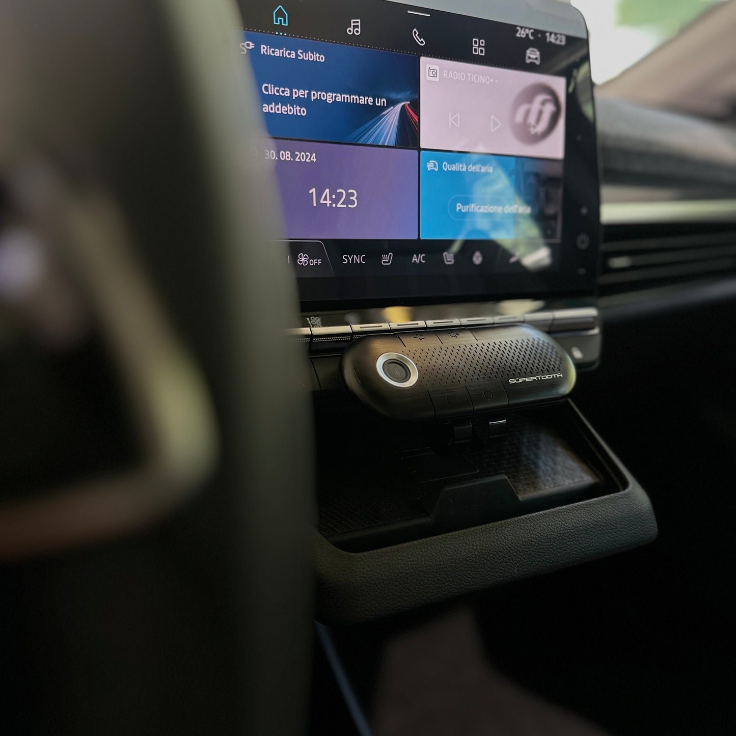 Kit mani libere Crystal bluetooth