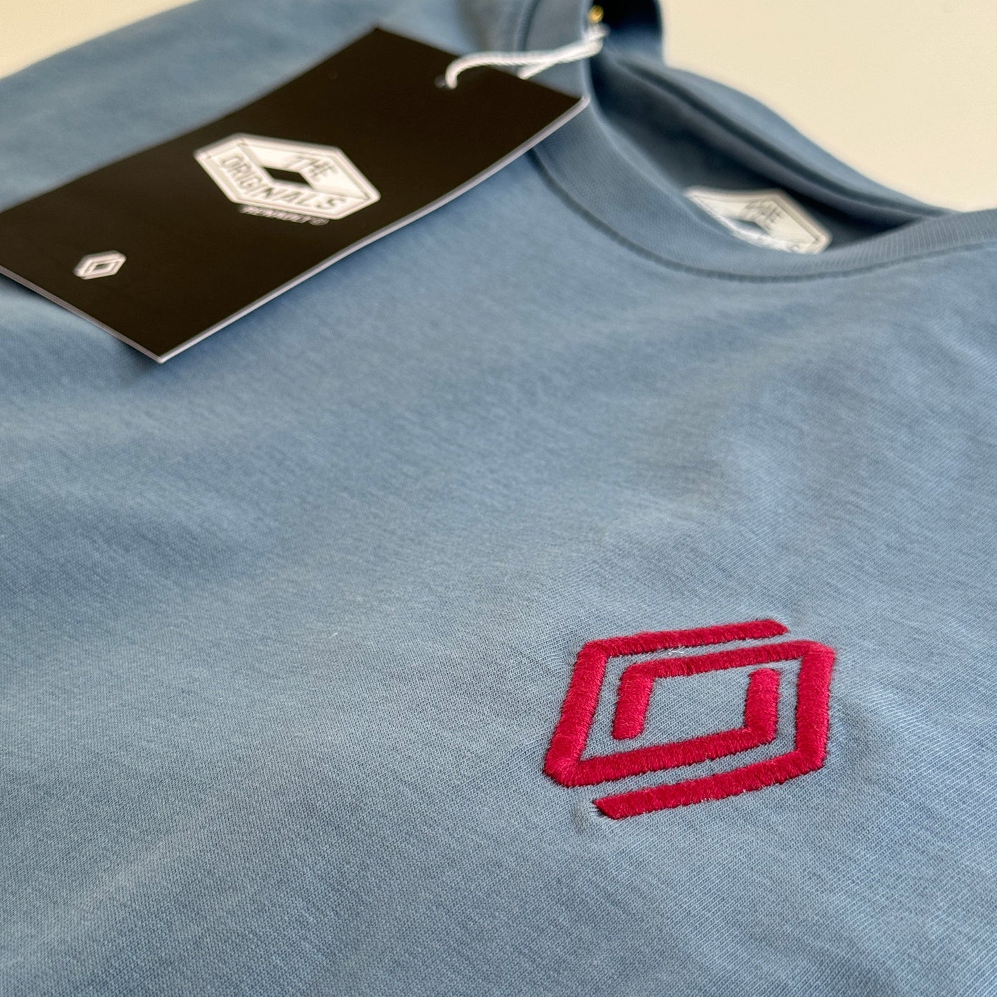 T-shirt Renault con emblema Renault ricamato - Steel blue