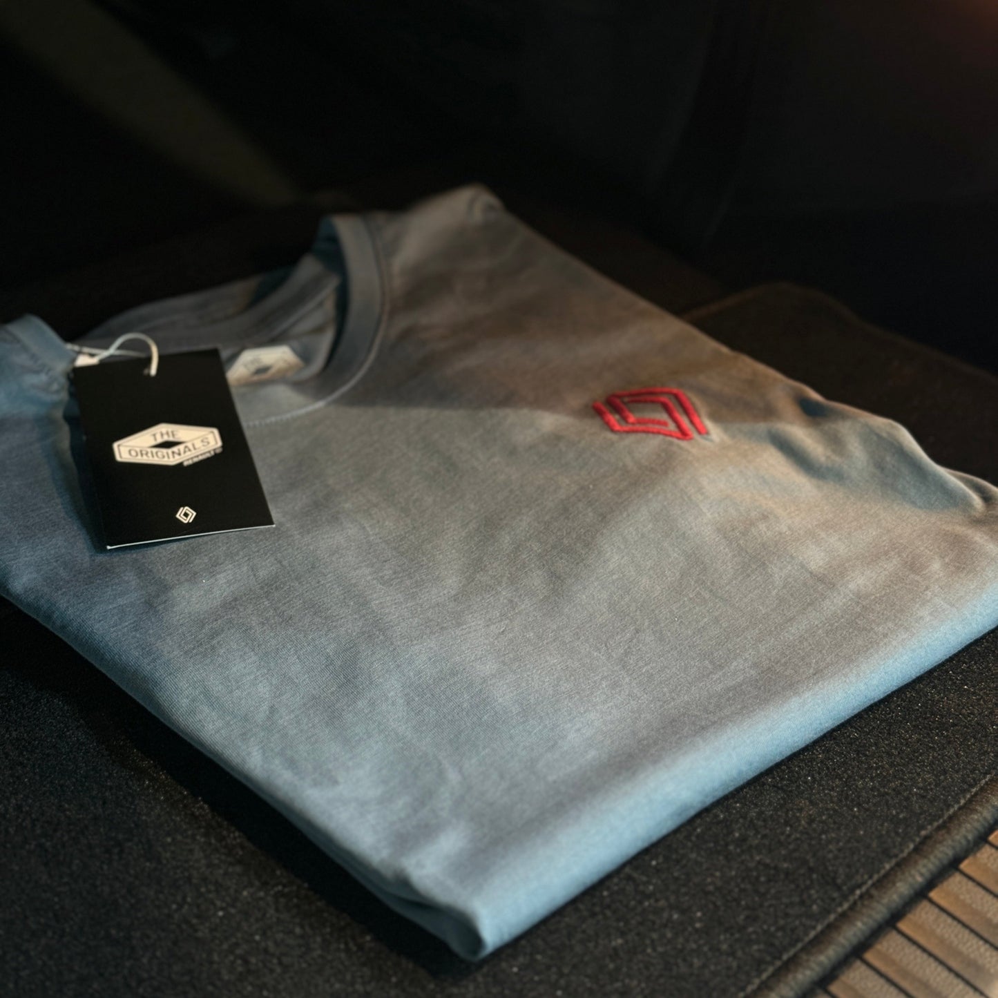 T-shirt Renault con emblema Renault ricamato - Steel blue