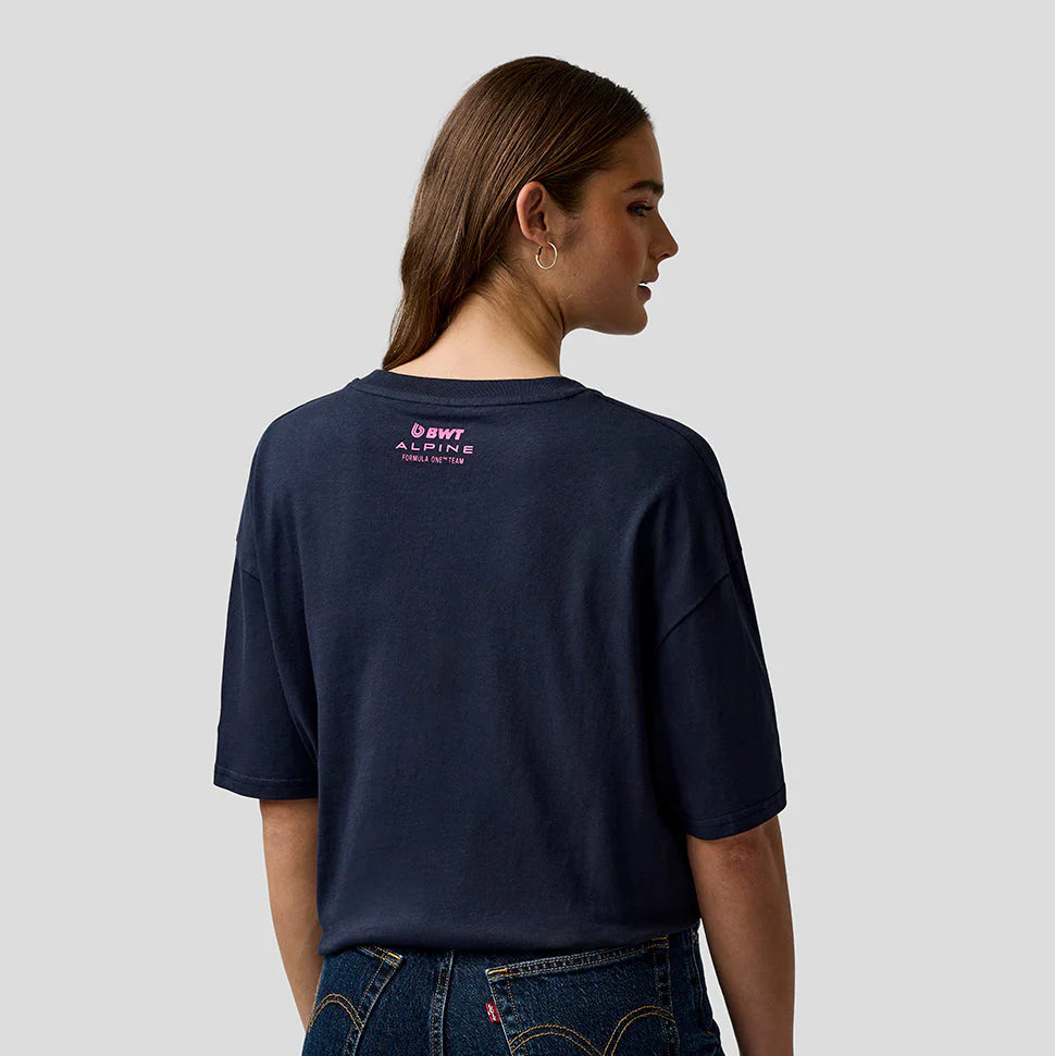 T-Shirt Alpine x BWT Blu Notte Graphic Emblem (unisex)