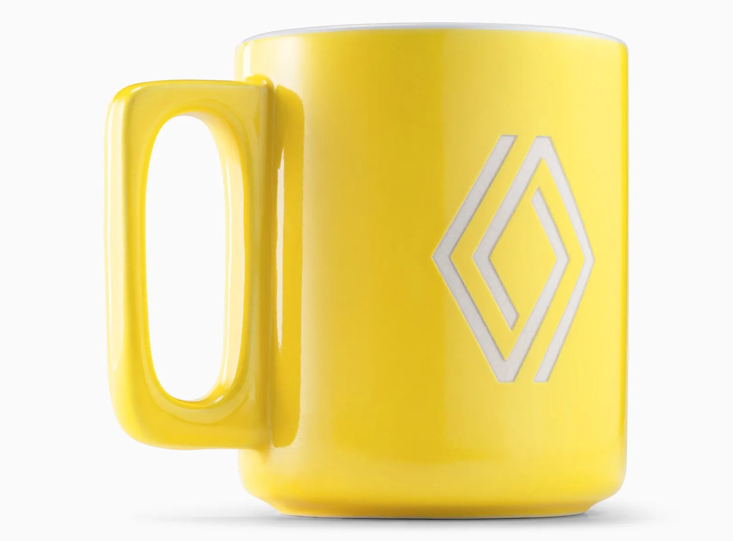 Tazza con manico Emblema Renault - Giallo