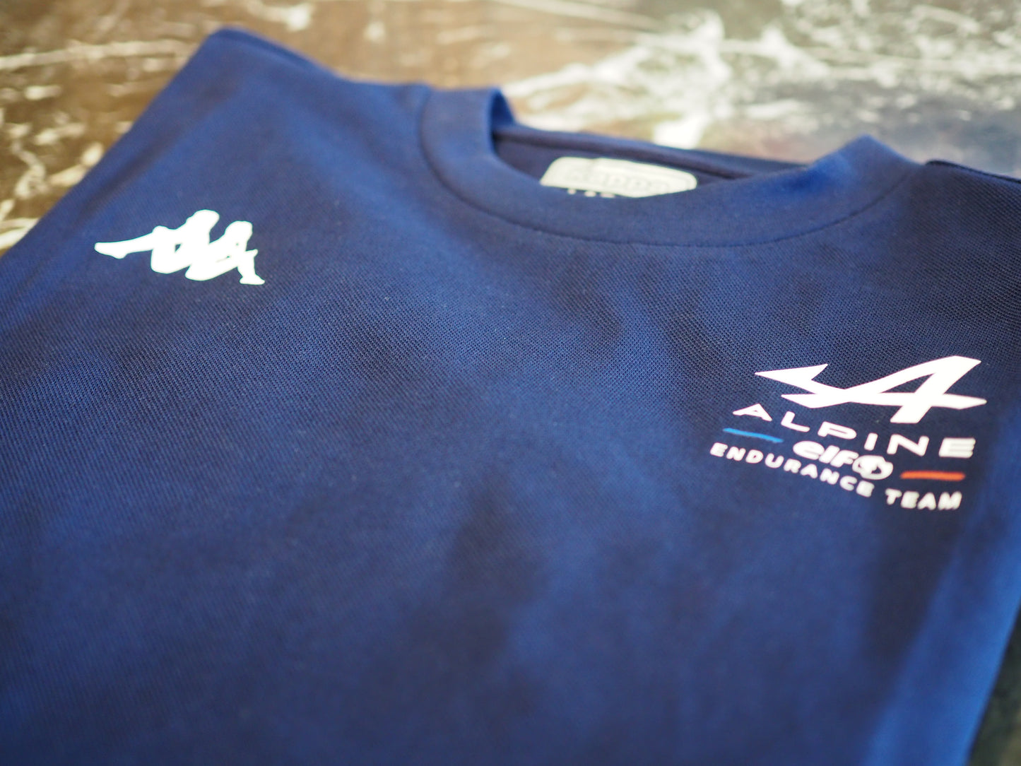 T-Shirt Alpine Le Mans Blu