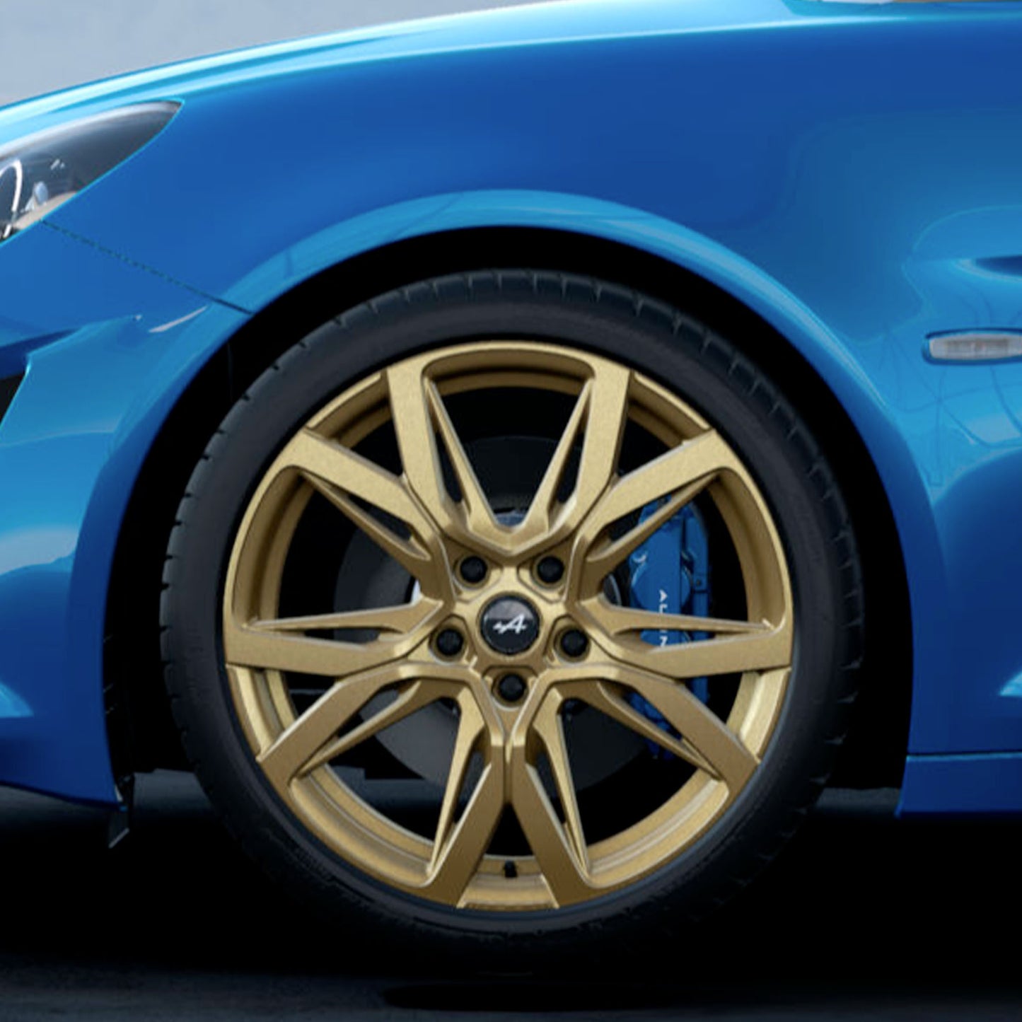 Cerchi SERAC in lega 18" Pale Gold