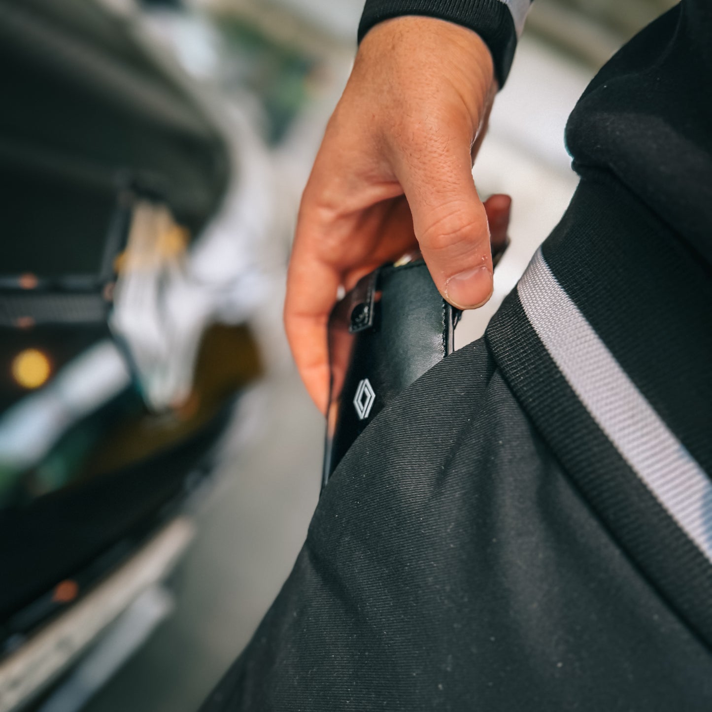 Custodia portachiavi Renault per tessera auto