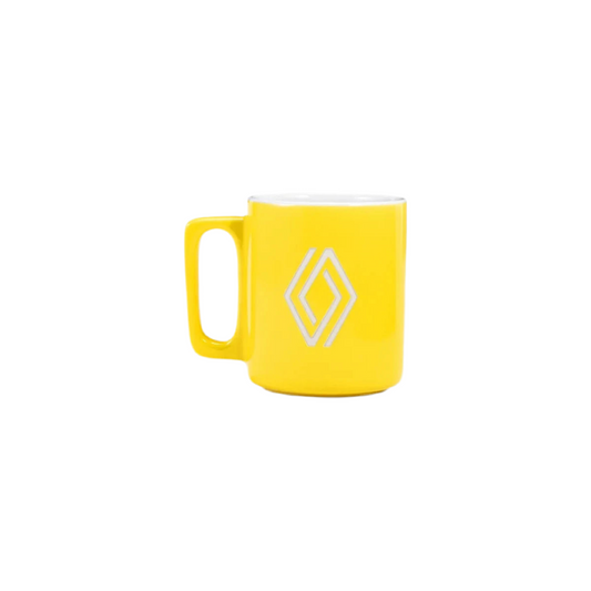 Tazza con manico Emblema Renault - Giallo