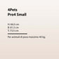 Gabbia cane 4Pets Pro4 Small