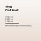 Gabbia cane 4Pets Pro3 Small